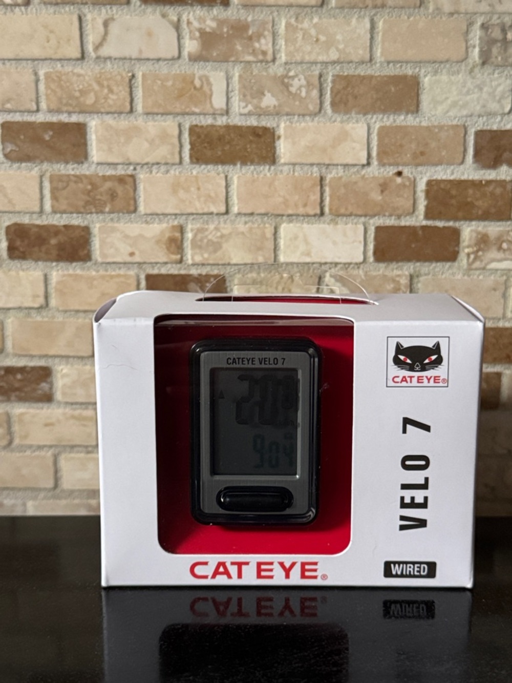 New CatEye Velo 7 Wired Bike Speed, Distance & Time Tracker